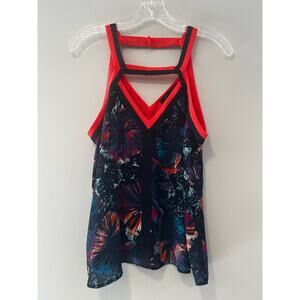 NWOT MaxAzria Strappy Going Out Tank Top Sheer Size Medium